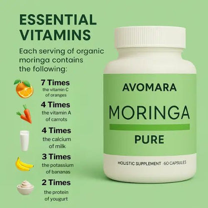 Avomara Moringa – Natural Support for Daily Balance & Vitality - Avomara
